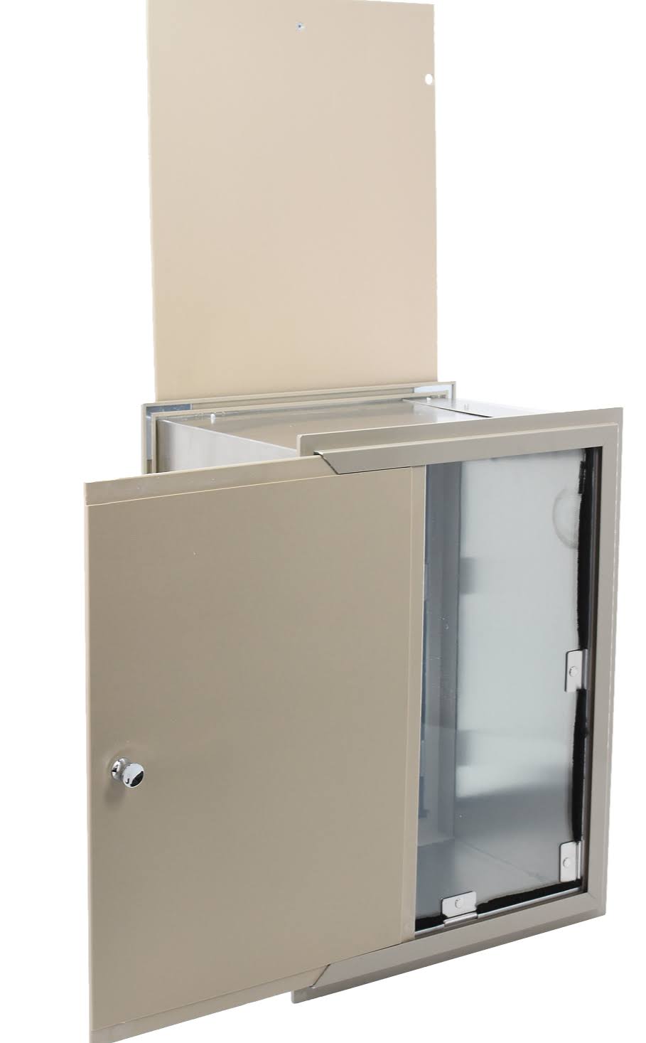 Hale Pet Door for Walls - Extra Tall Large Arizona Beige Single Flap