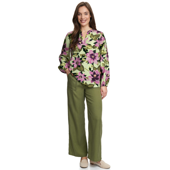 Gina Benotti Damen Bluse mit floralem Muster
