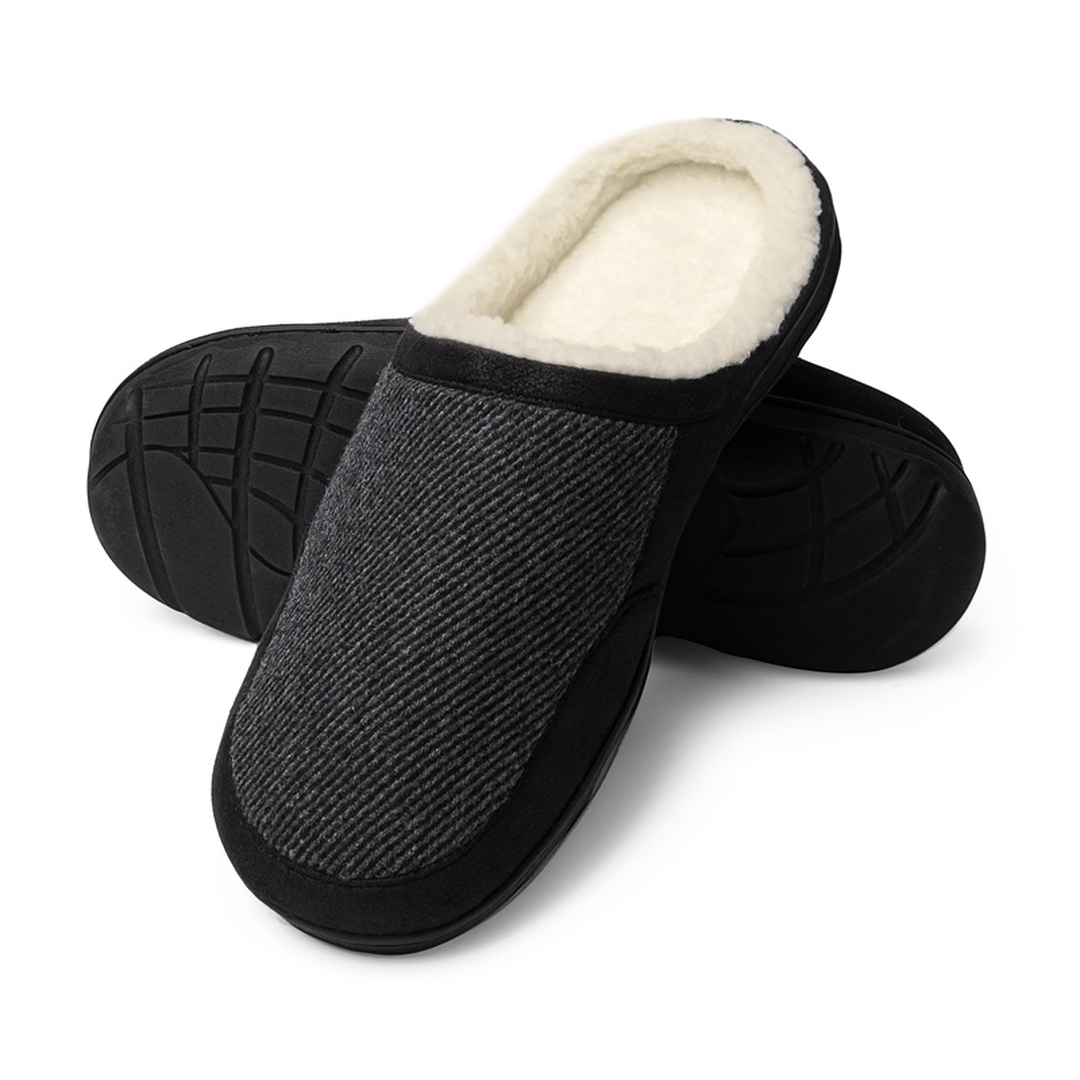 Men's Warm Fuzzy House Slippers