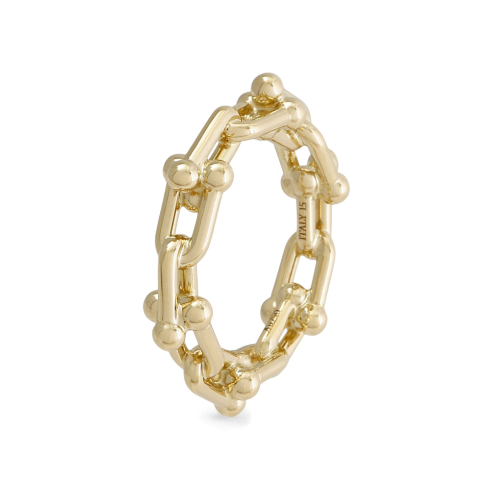 Tiffany & Co. Hardware Ring 18K Yellow Gold 72667166