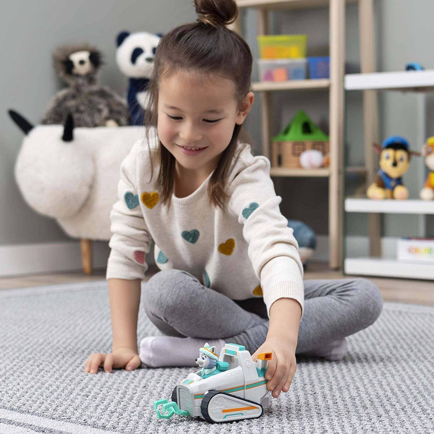 PAW Patrol Everest Snow Plough Action Figure Set, 2 Pieces