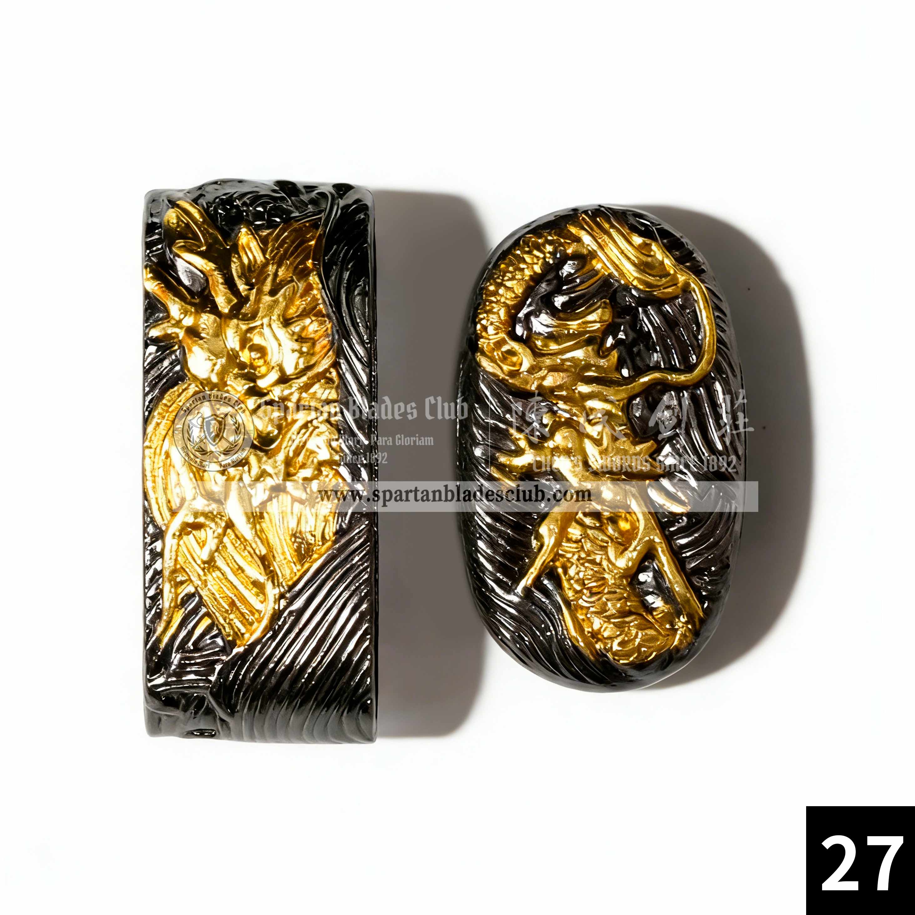 Custom Your Katana | Fuchi&Kashira | Spartan Blades Club | CHEN'S SWORDS 1892 - Spartan Blades Club - 陳氏劍莊1892