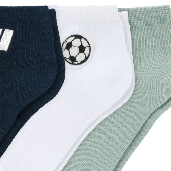 Topolino 3 Paar Jungen Sneaker-Socken knöchelhoch