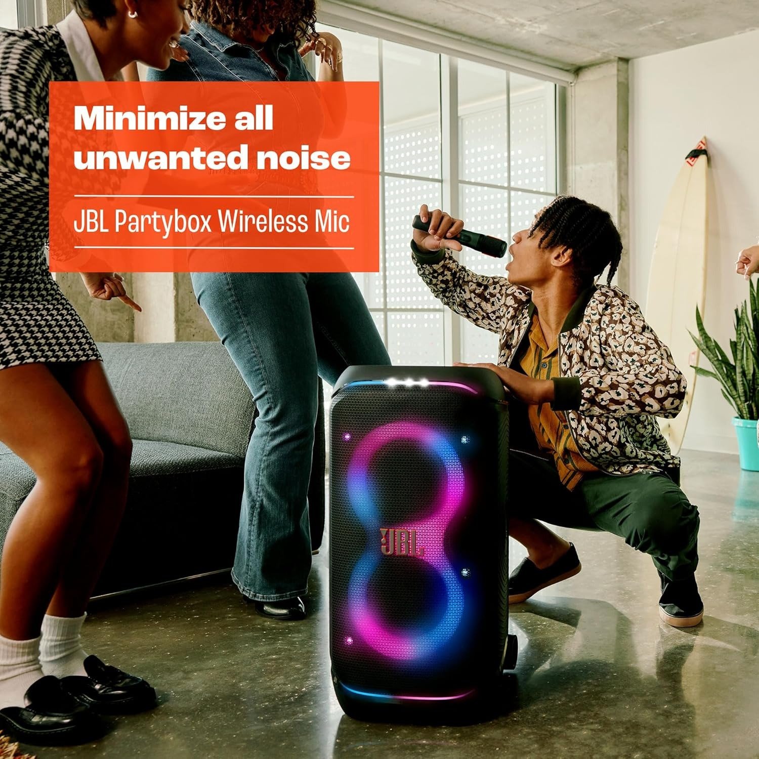 2X Digital Wireless Microphones, Rechargeable Battery (20hrs – 700mAh), Clear Voice, Crisp Sound, Stable 2.4GHz Connection (Black)