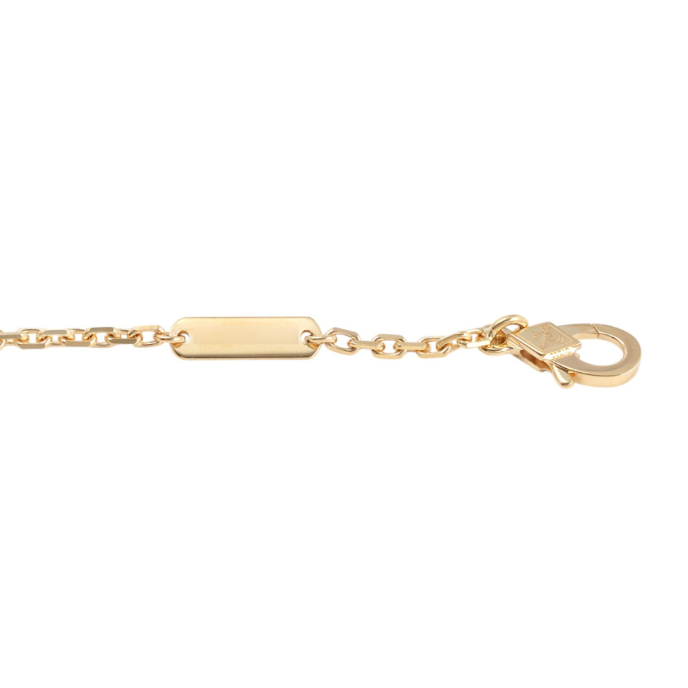 Van Cleef & Arpels Magic Alhambra Necklace 1 Motif 18K Yellow Gold Mother of Pearl VCARO49L00