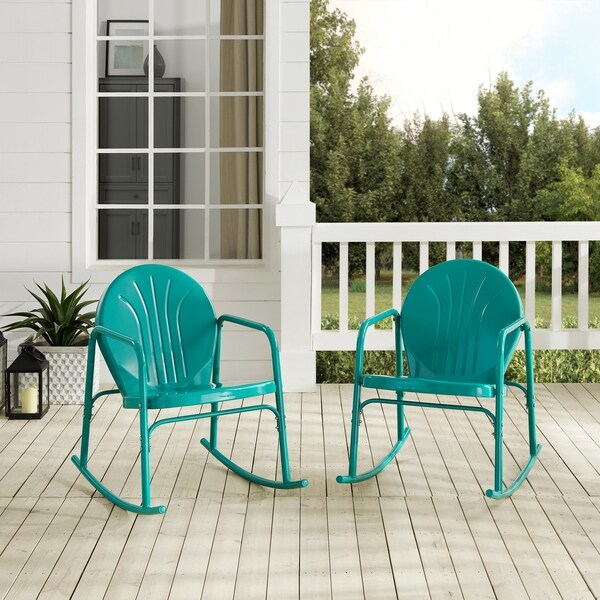 Crosley Griffith 2Pc Rocking Chair Set