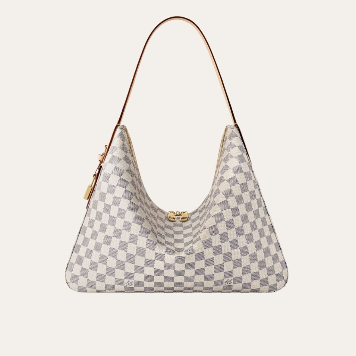 Louis Vuitton Slouchy MM Damier Azur 15.7 Inches N00126