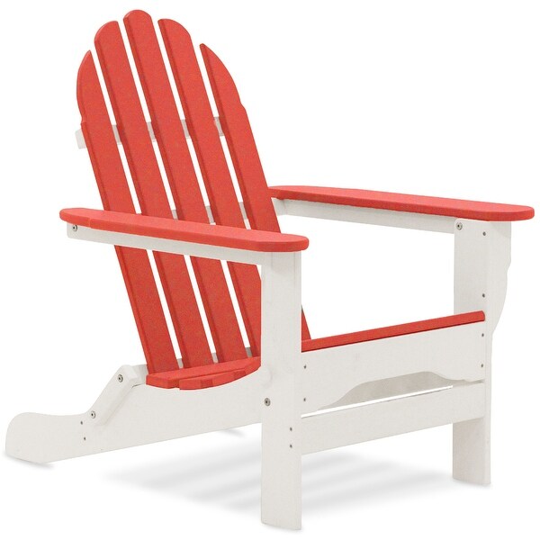 Nelson Recycled Plastic Folding Adirondack Chair by Havenside Home