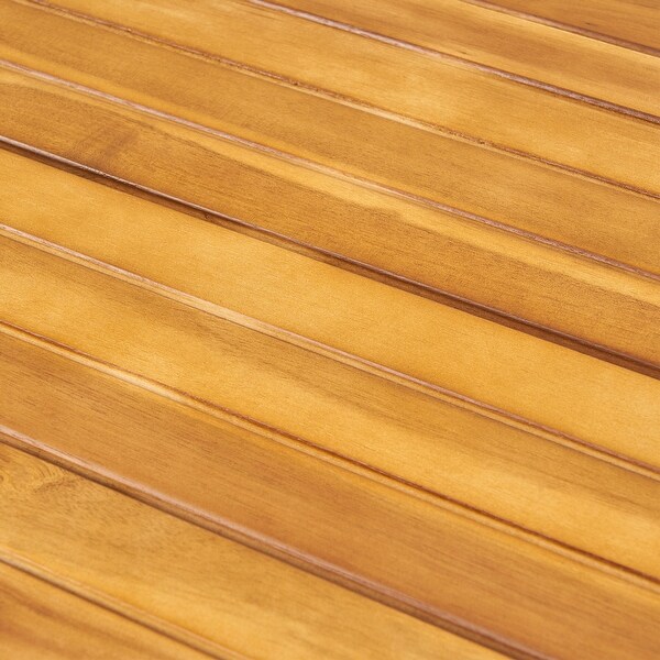 Simple and Aleek Acacia Wood Dining Table