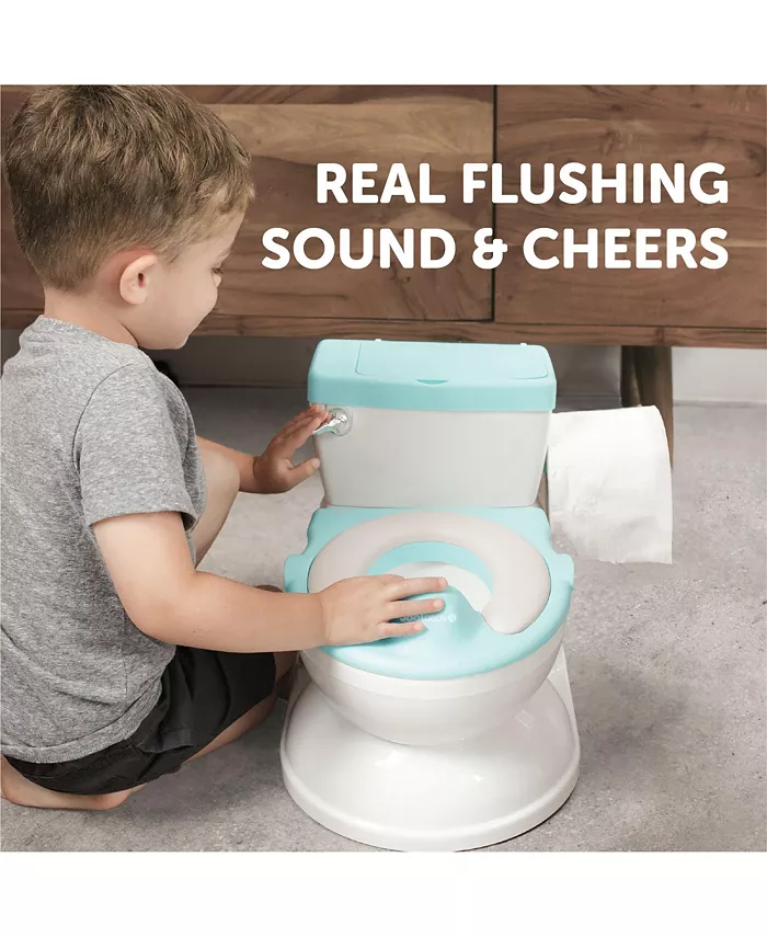 Jool Baby Real Feel Potty - Virtual Flushing and Cheering Sounds, Disposable Liners, and Removable Seat for Independent Use - Unisex