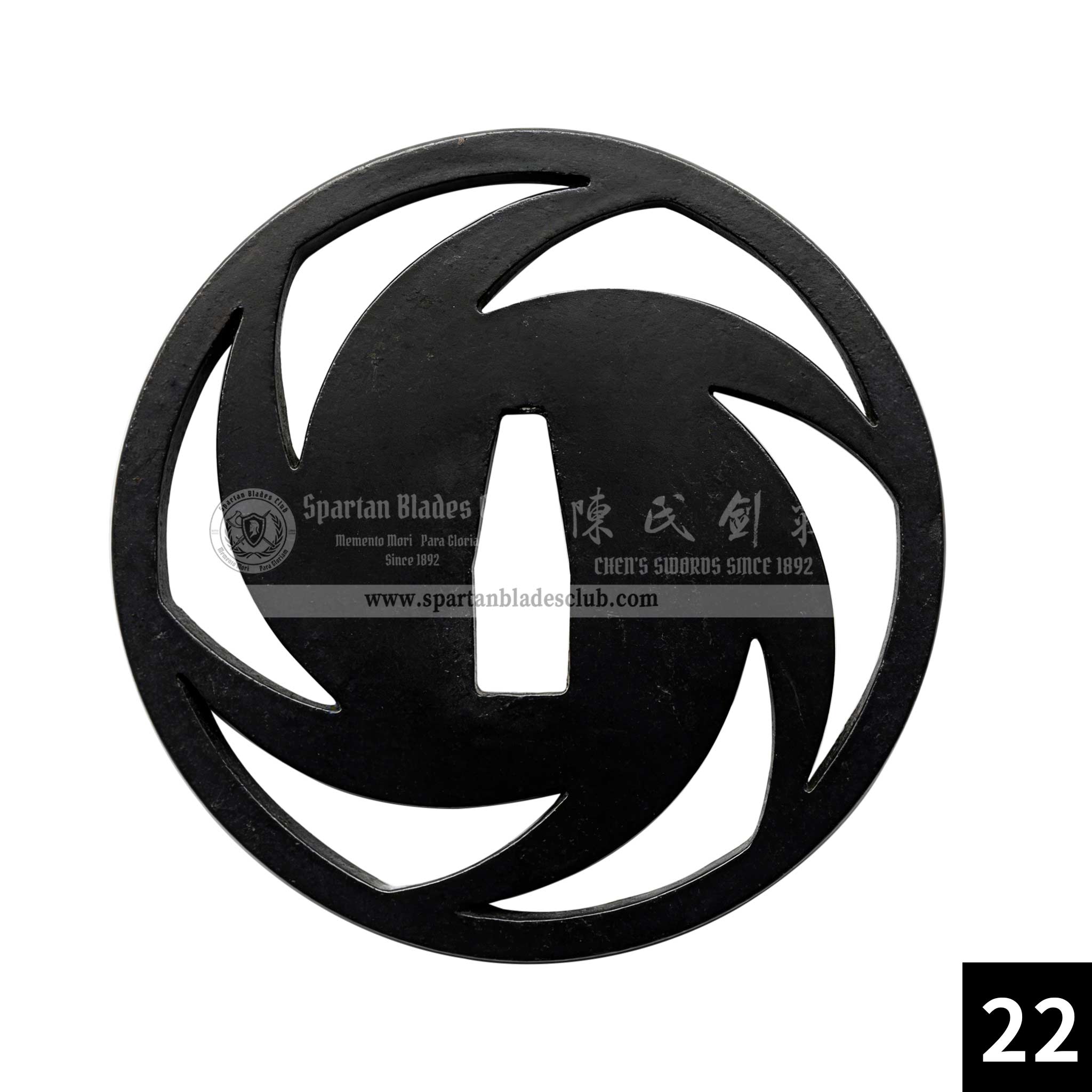 Custom Your Katana | Iron Tsuba | Spartan Blades Club | CHEN'S SWORDS 1892 - Spartan Blades Club - 陳氏劍莊1892