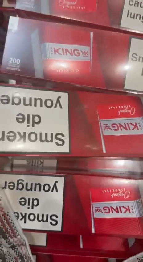 Red King 20s Cigarettes x 10 Packs /1 Carton