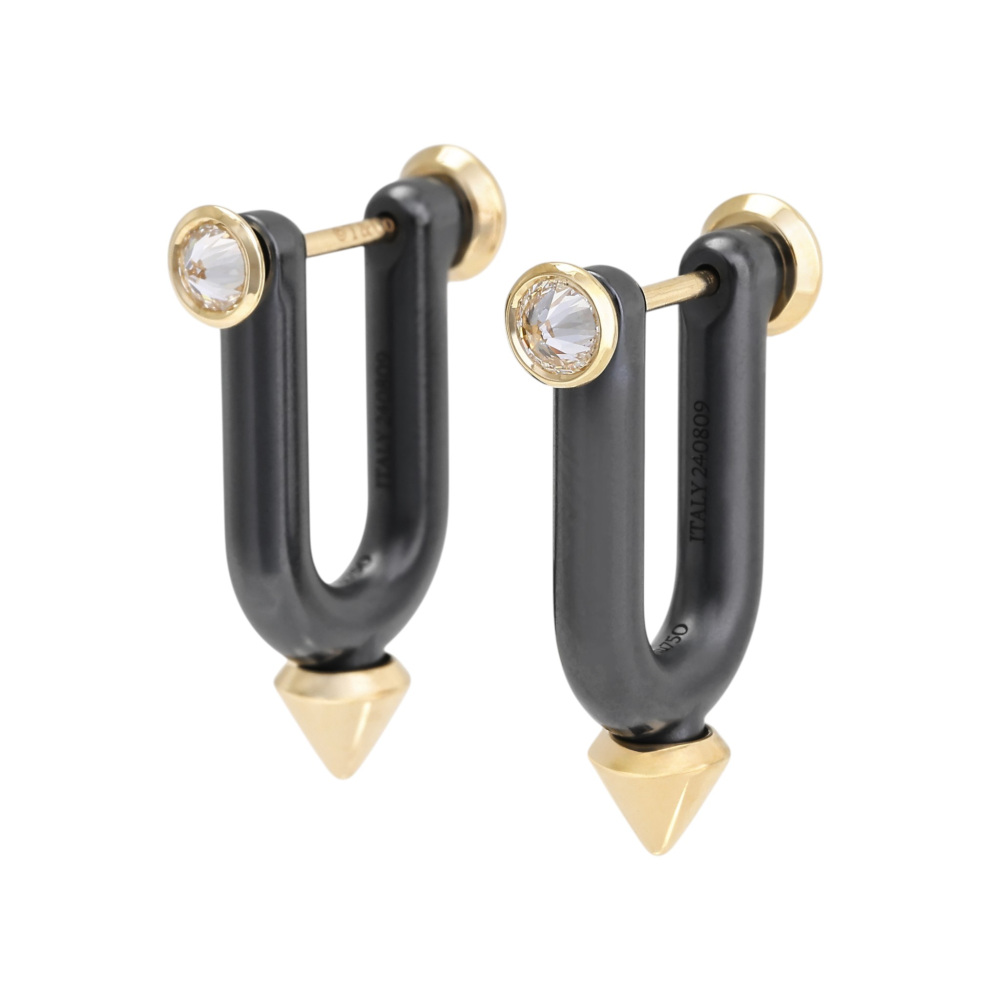 Tiffany & Co. Titan By Pharrell Williams Earrings 18K Yellow Gold 73467950