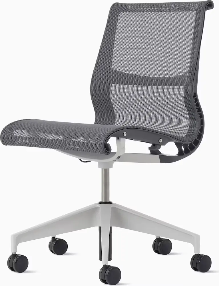 Setu Armless Ergonomic Office Chair