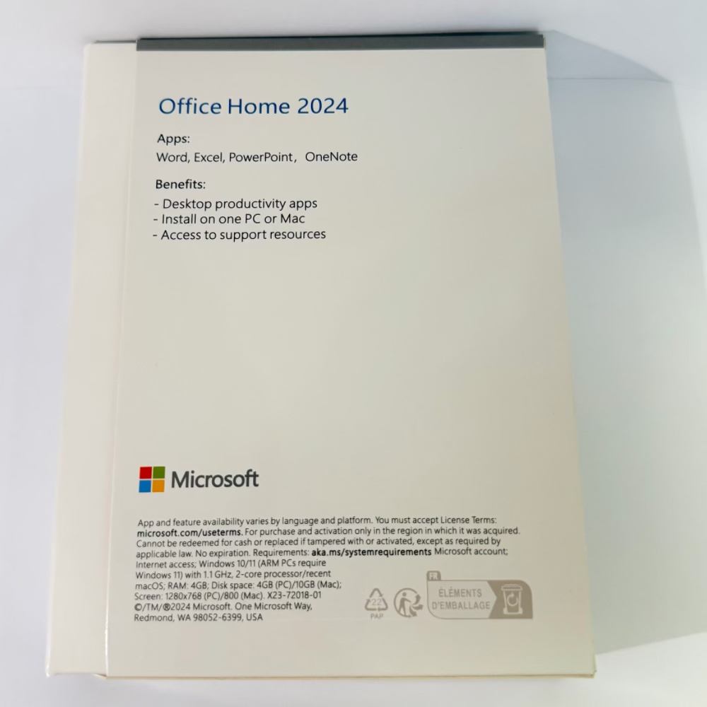 Office 2024 Home Retail Box
