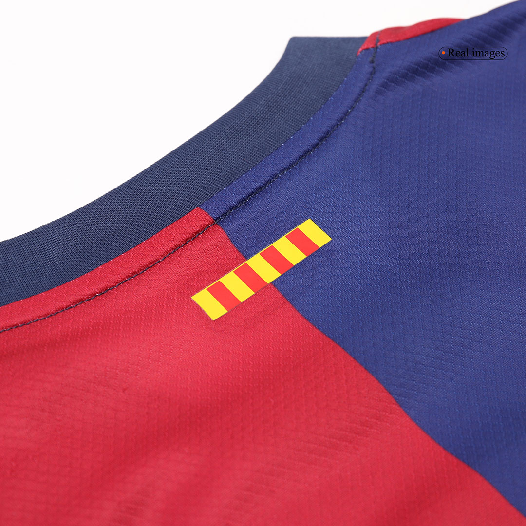 Barcelona Home Kids Soccer Jerseys Kit