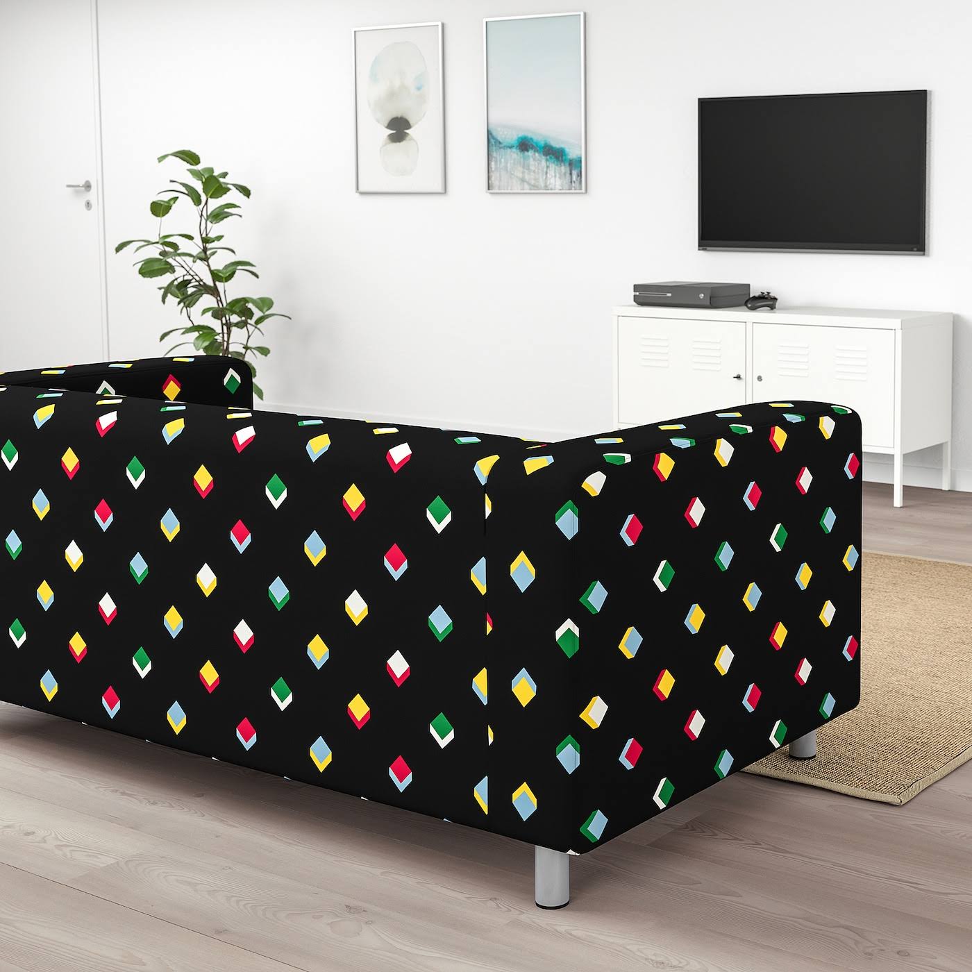 IKEA - Klippan Loveseat, Rotebro Multicolor, Width: 70 7/8