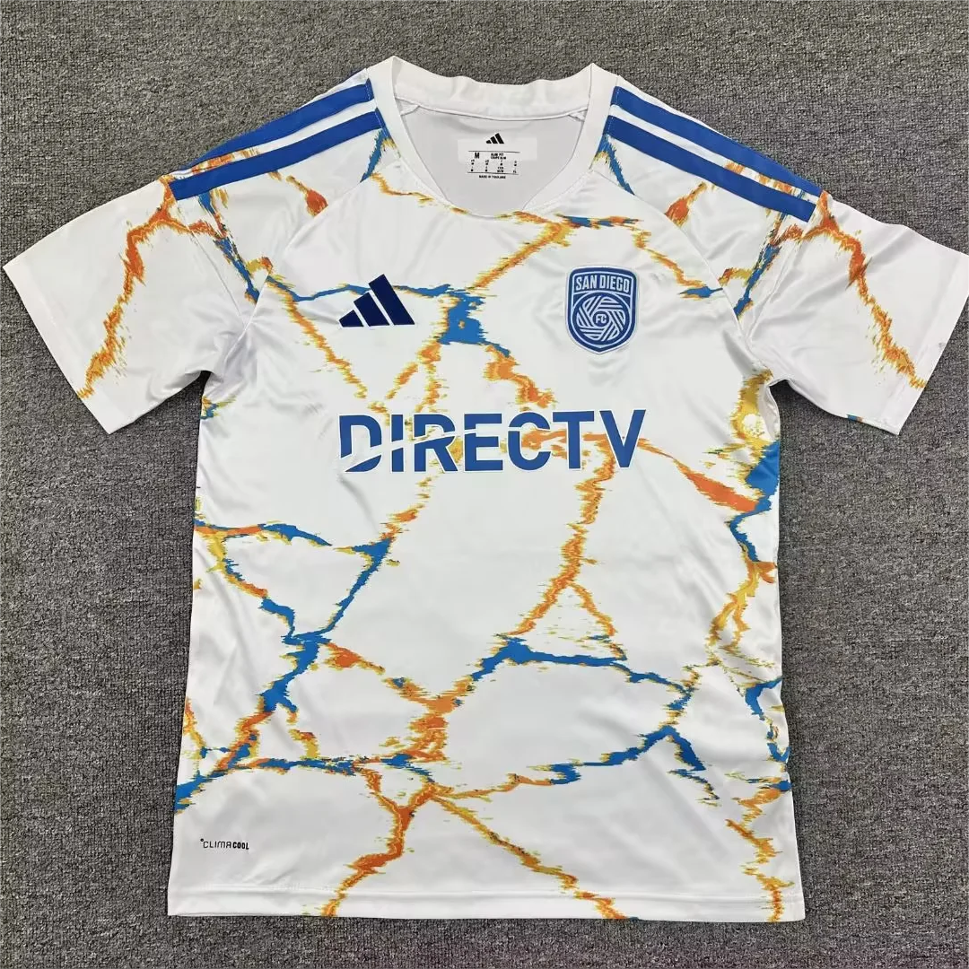 Men's San Diego FC White 2026 Unprecedented Unity Kit Replica Jersey