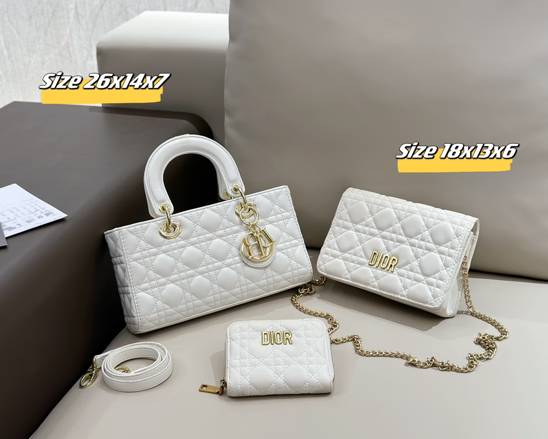 Dior three piece combination set - cnluxepick