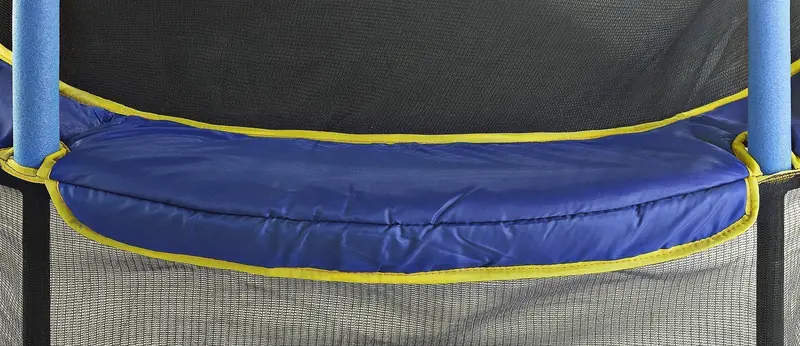 Upper Bounce 55-Inch Kids Trampoline with Enclosure – Spring-Free Bungee Design & Tool-Free Setup