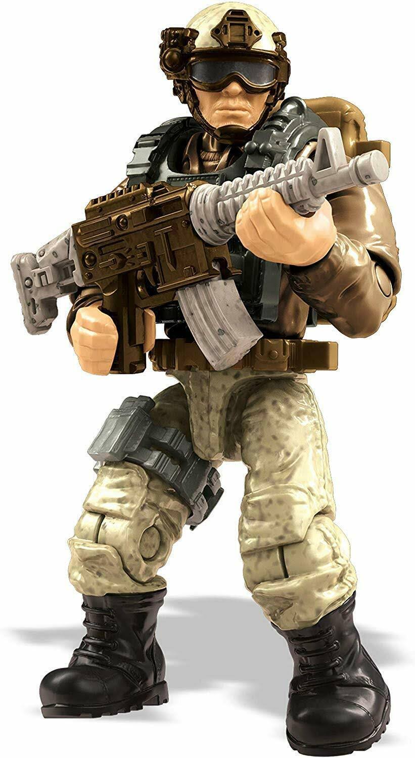 Mega Construx Lnk2 Call of Duty Desert Heavy Tactical Cargo Truck and Soldiers