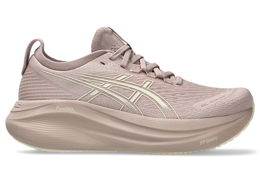 ASICS GEL-NIMBUS 27 Running Shoes Fawn/Birch 1012B753-702