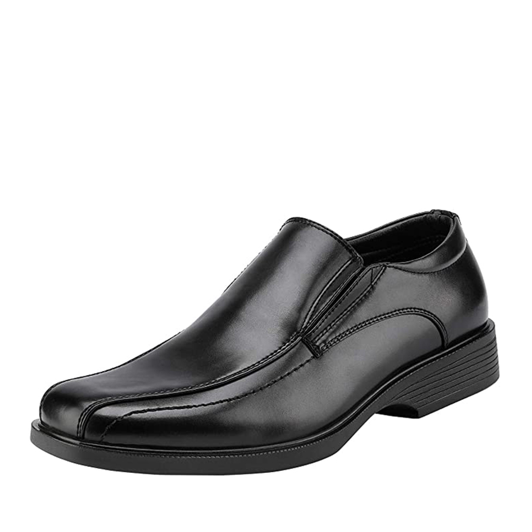 Men's Classic Square Toe PU Leather Loafers