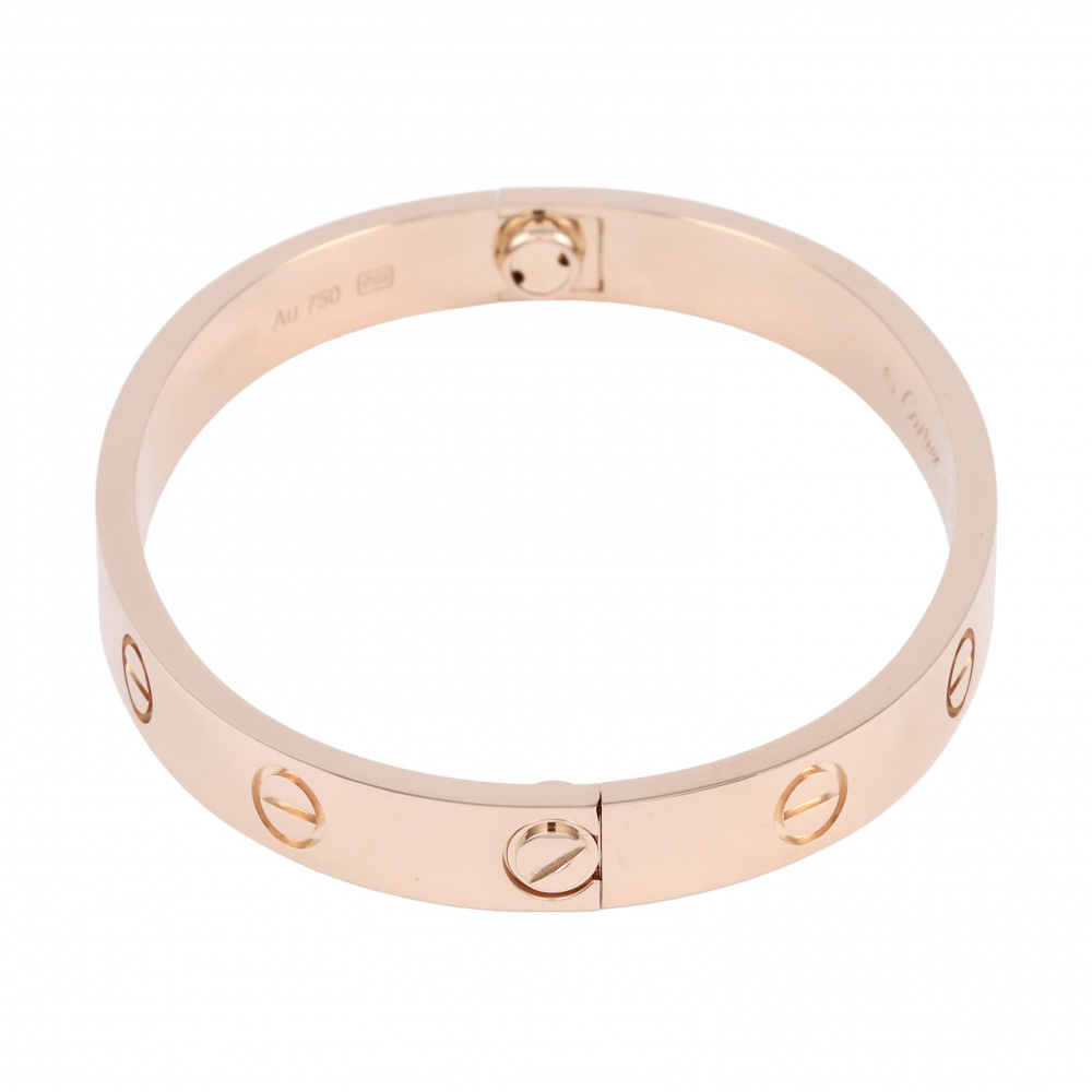 Cartier Love Bracelet 18K Rose Gold B6035600