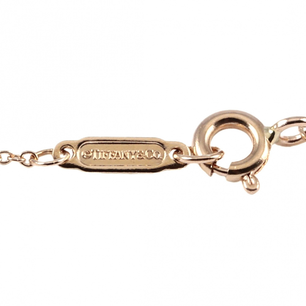 Tiffany & Co. Tiffany T Smile Necklace 18K Rose Gold Diamond 63058815