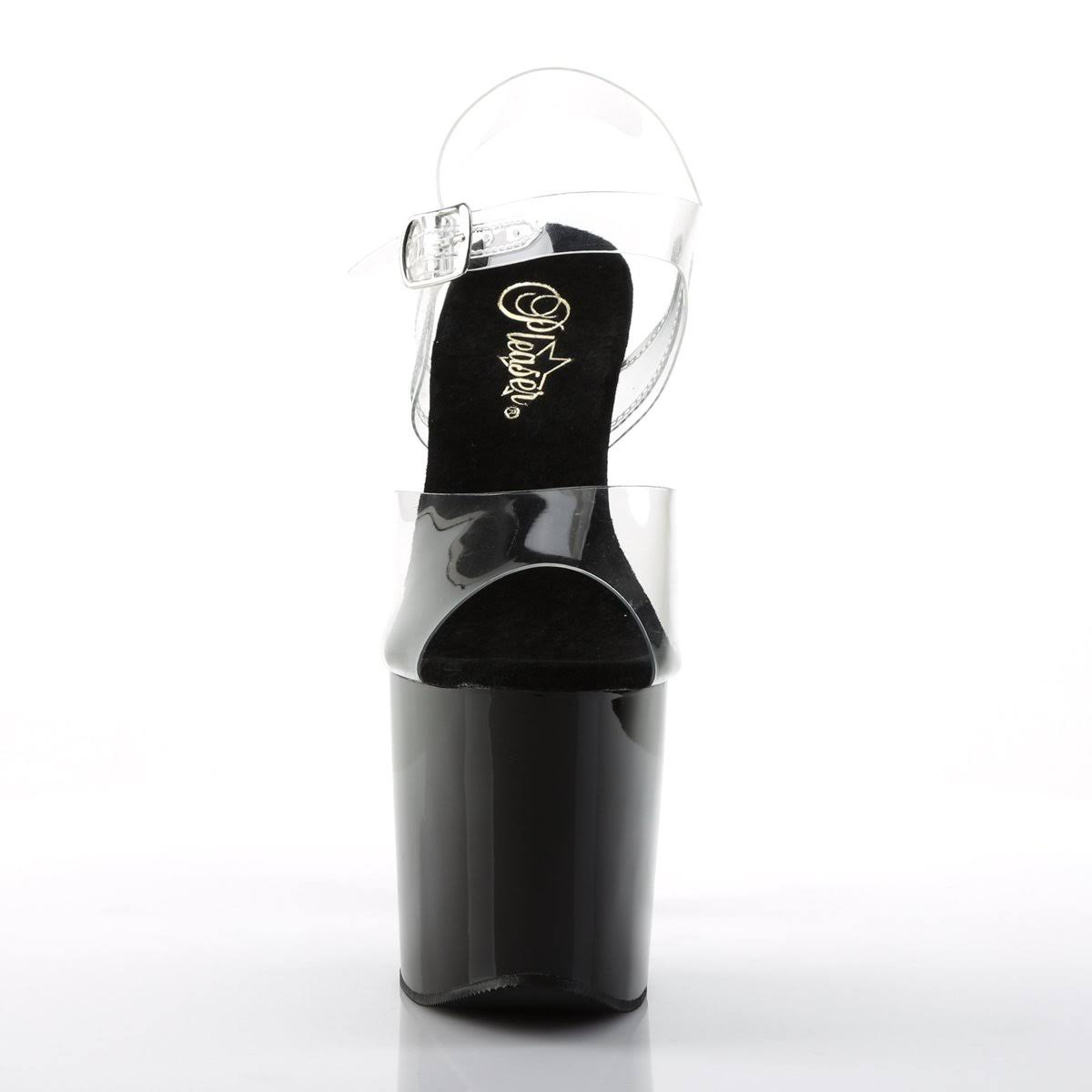 Pleaser - Taboo-708 9 / Clear/Black