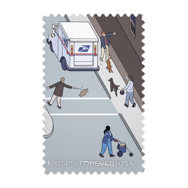 250 Years of Delivering Stamps 2025