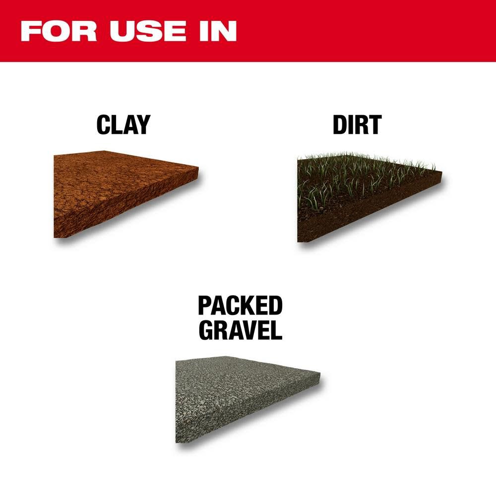 Milwaukee SDS-Max 4-1/4 in. x 16 in. Clay Spade 48-62-4094