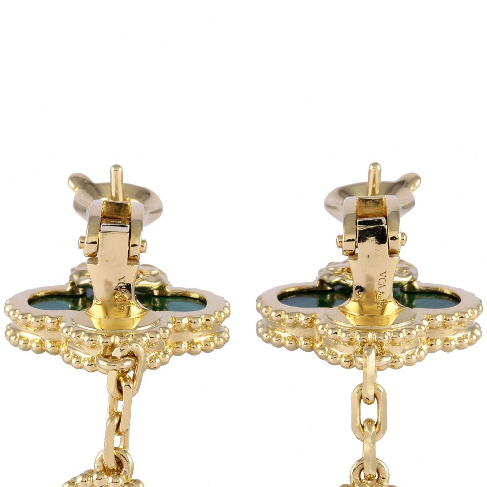 Van Cleef & Arpels Magic Alhambra Earrings 18K Yellow Gold VCARO9II00