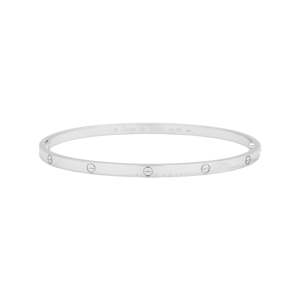 Cartier Love Bracelet 18K White Gold B6047400