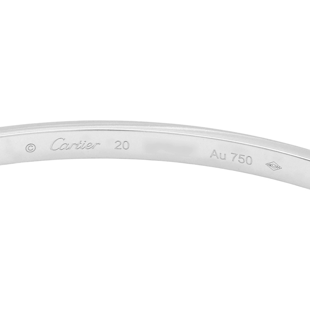 Cartier Love Bracelet 18K White Gold B6047400