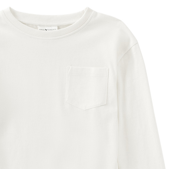 Jonas Nielsen Jungen Langarmshirt in Unifarben