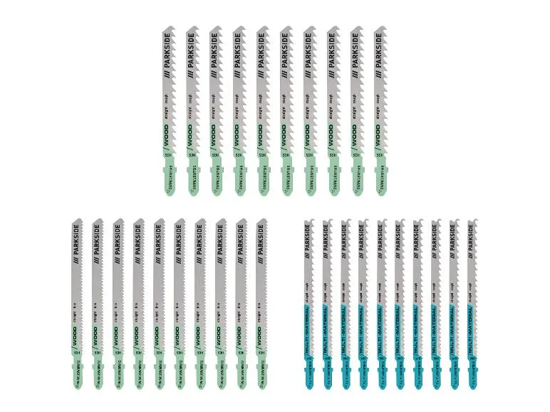 Set de lames de scie sauteuse, 30 pièces