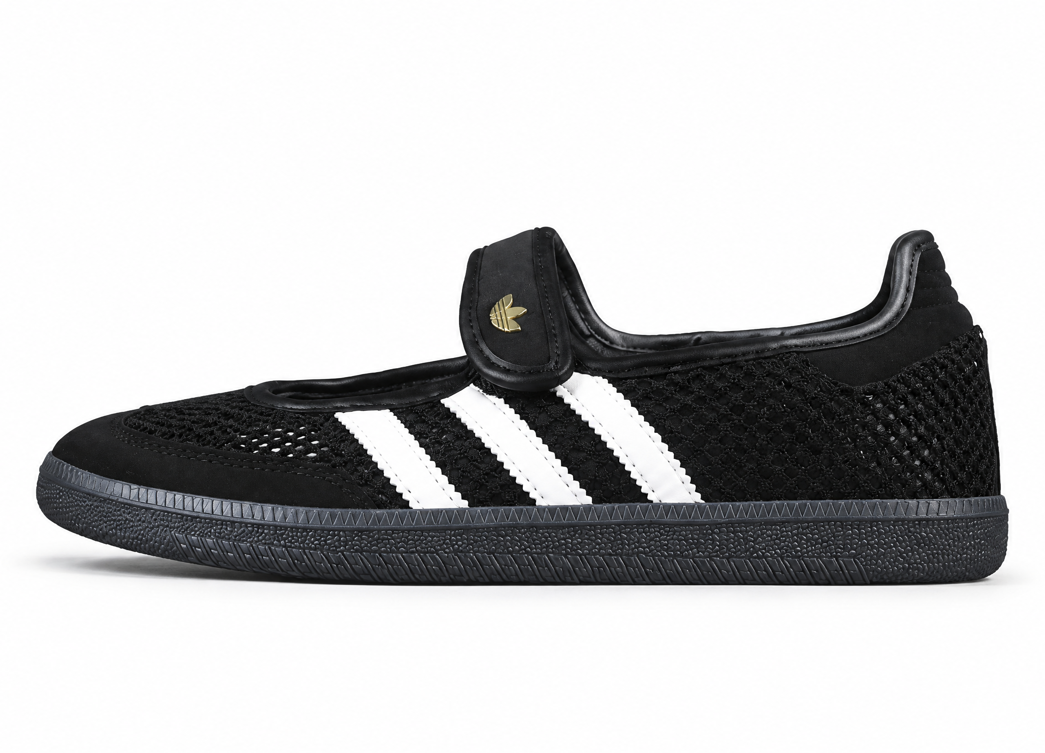 Adidas Mary Jane Lazy Life Shoes Black/White LA6830