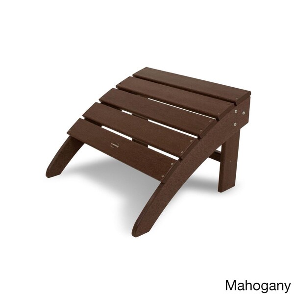 POLYWOOD South Beach Adirondack Chair Ottoman
