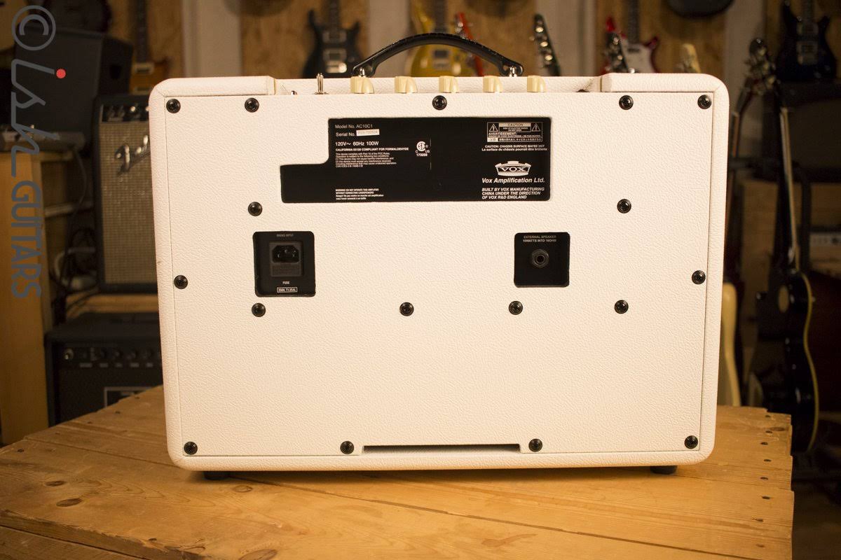 Vox AC10C1 Limited Edition Guitar Combo Amplifier, White Bronco