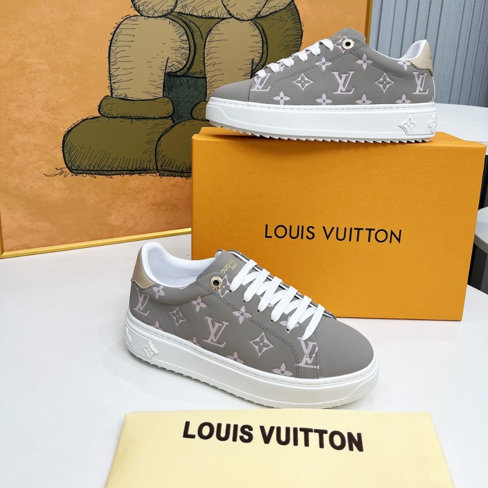 Louis Vuitton Time Out Sneaker Grey 1Aguvw