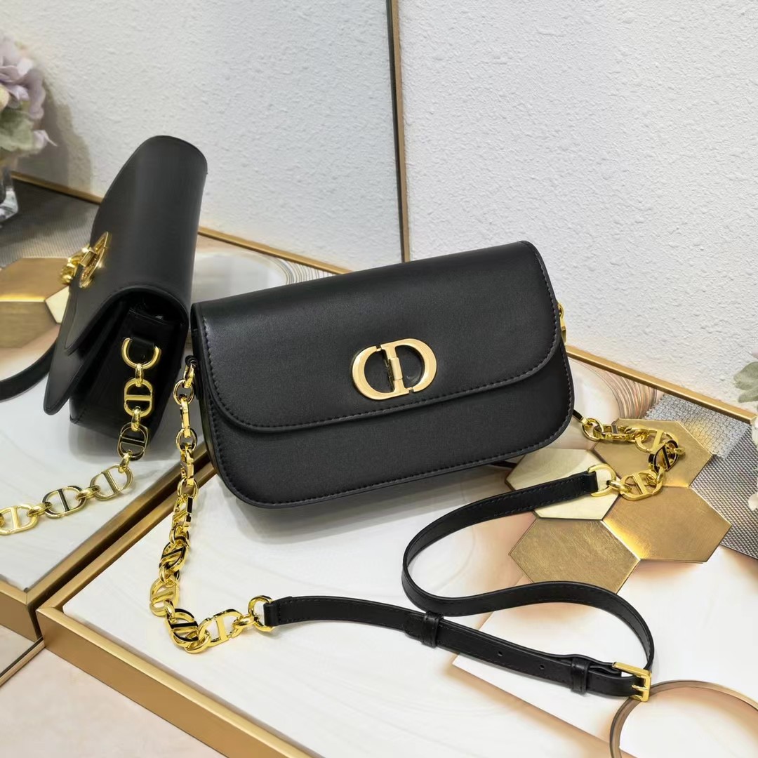 Dior 30 Montaigne Avenue Bag - Black High Grade - cnluxepick