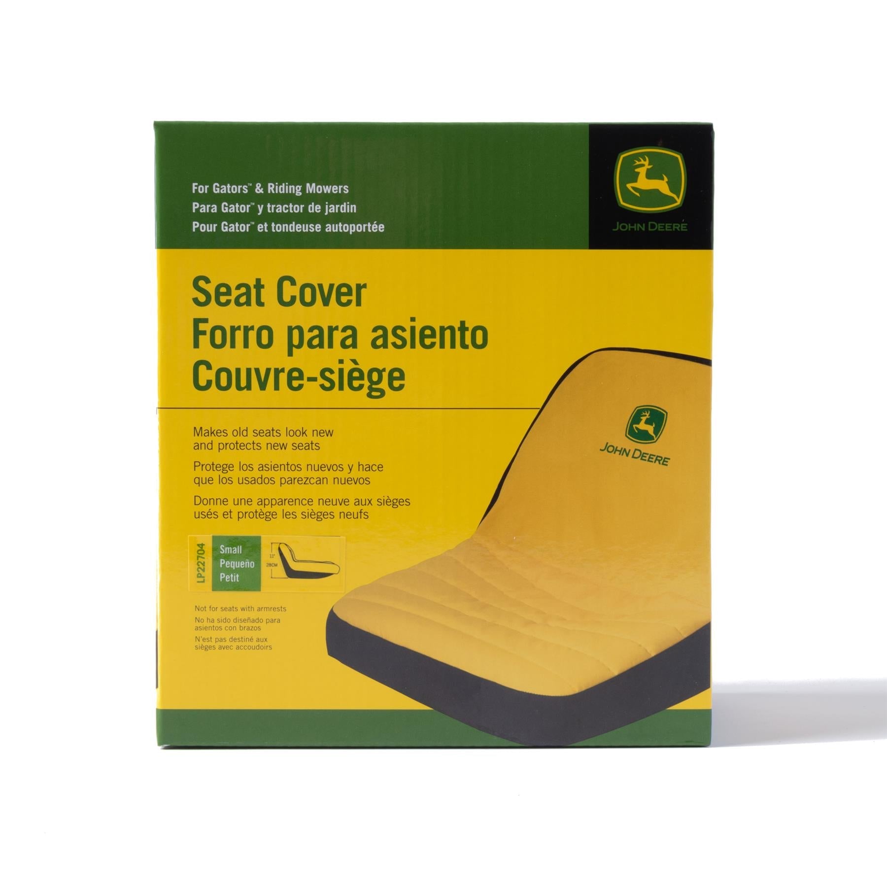 John Deere Seat Cover – Small – LP22704