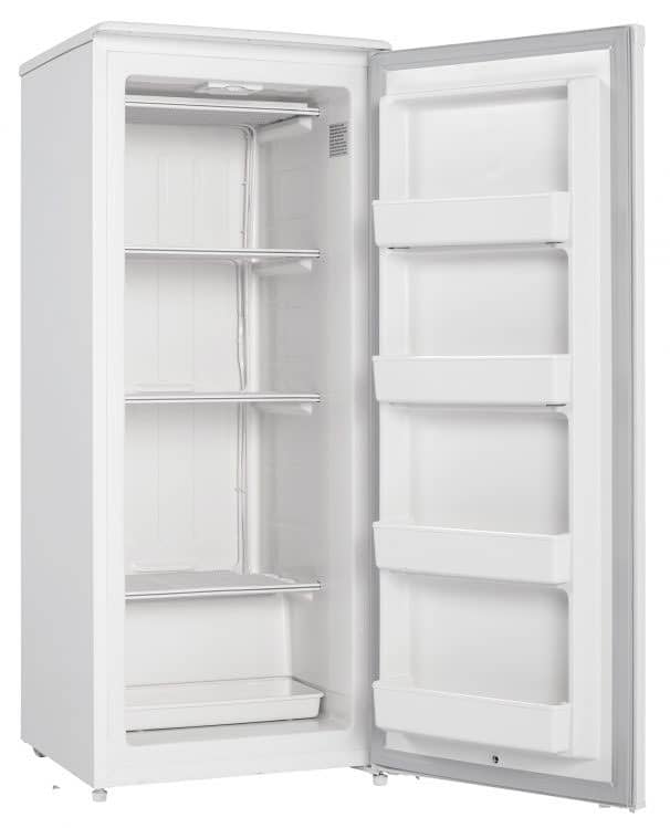 Danby 8.5 Cu. Ft. White Garage Ready Upright Freezer