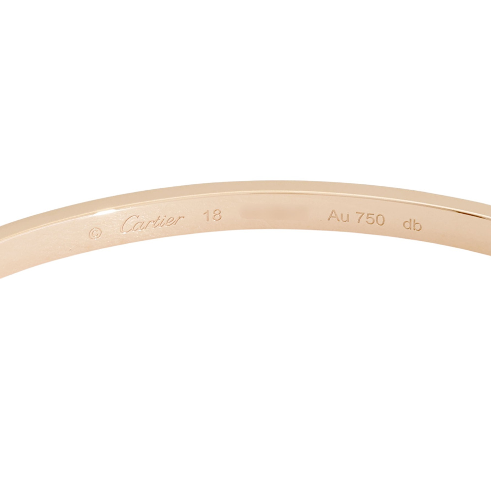 Cartier Love Bracelet 18K Rose Gold Diamond B6079600