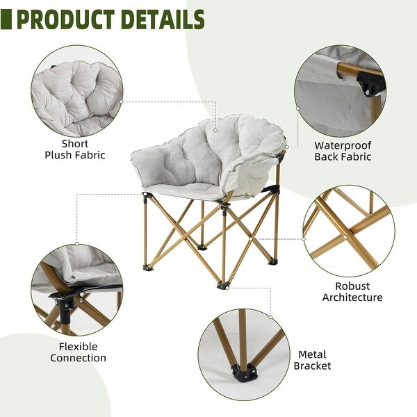 Moon chair folding lounge chair,balcony leisure lunch break backrest lazy chair,bedroom single person small sofa