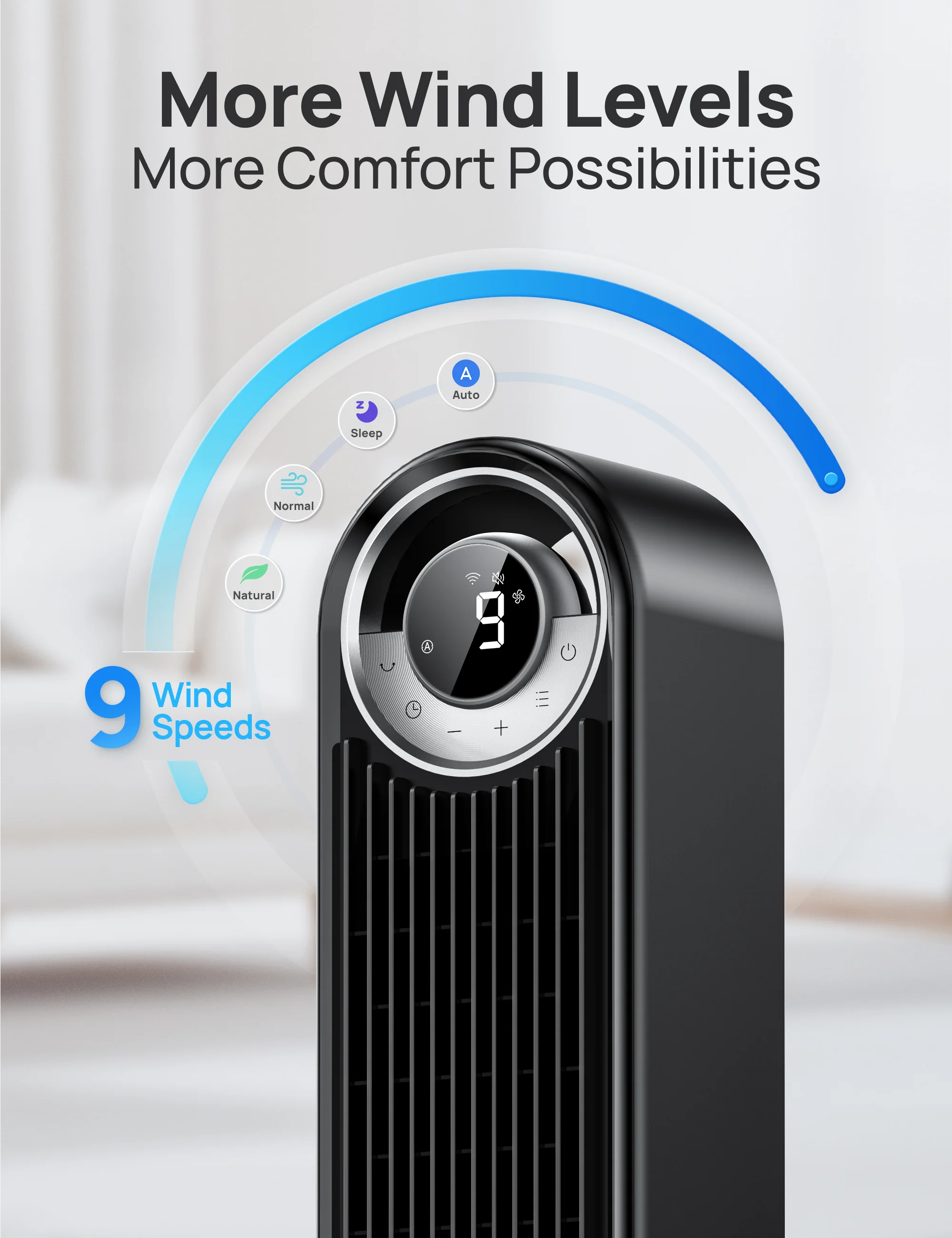 Smart Tower Fan Cruiser Pro T2S 26ft/s