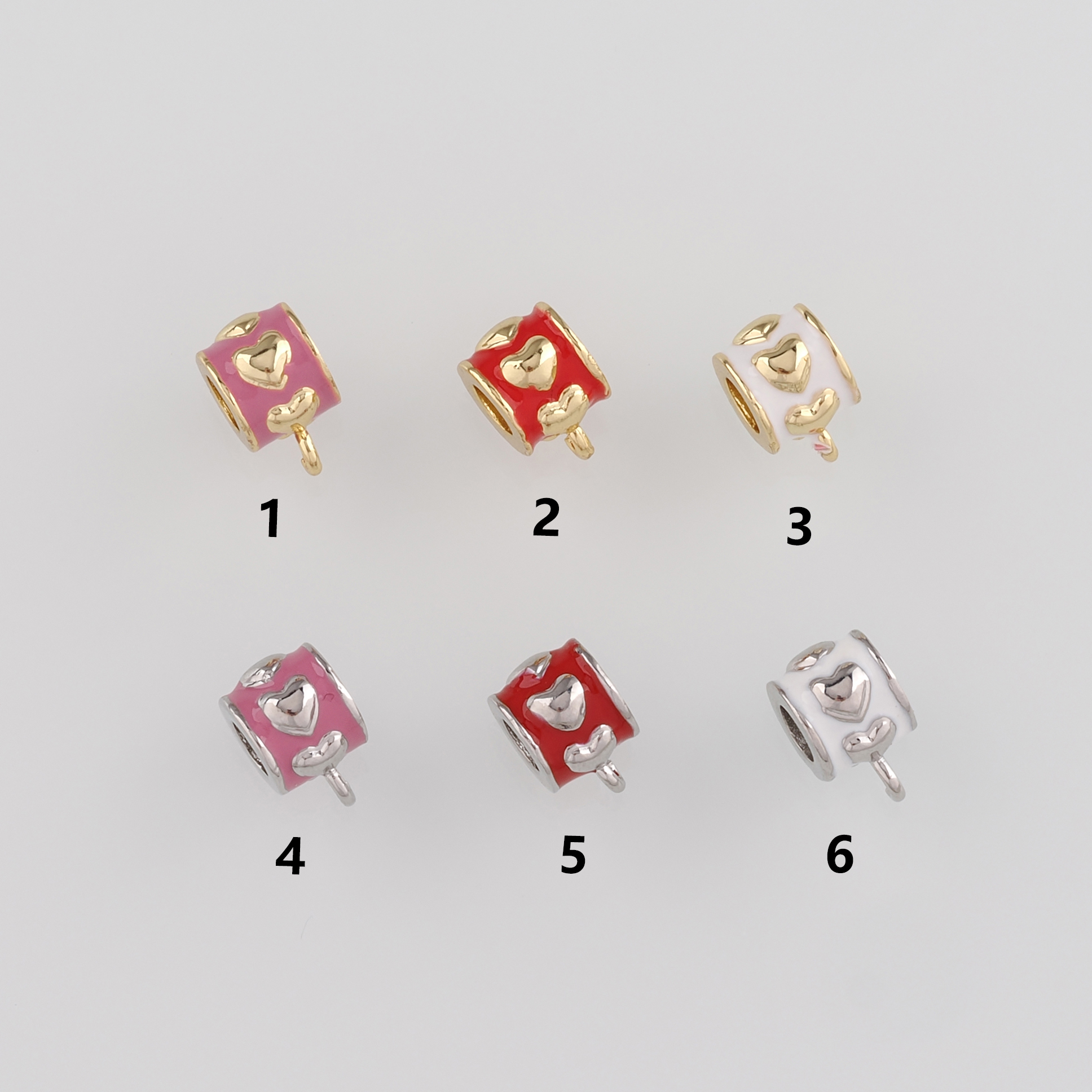 18K Gold Filled Round Flat Spacer Beads,Dainty Round Spacer Beads,DIY Jewelry Making Supply