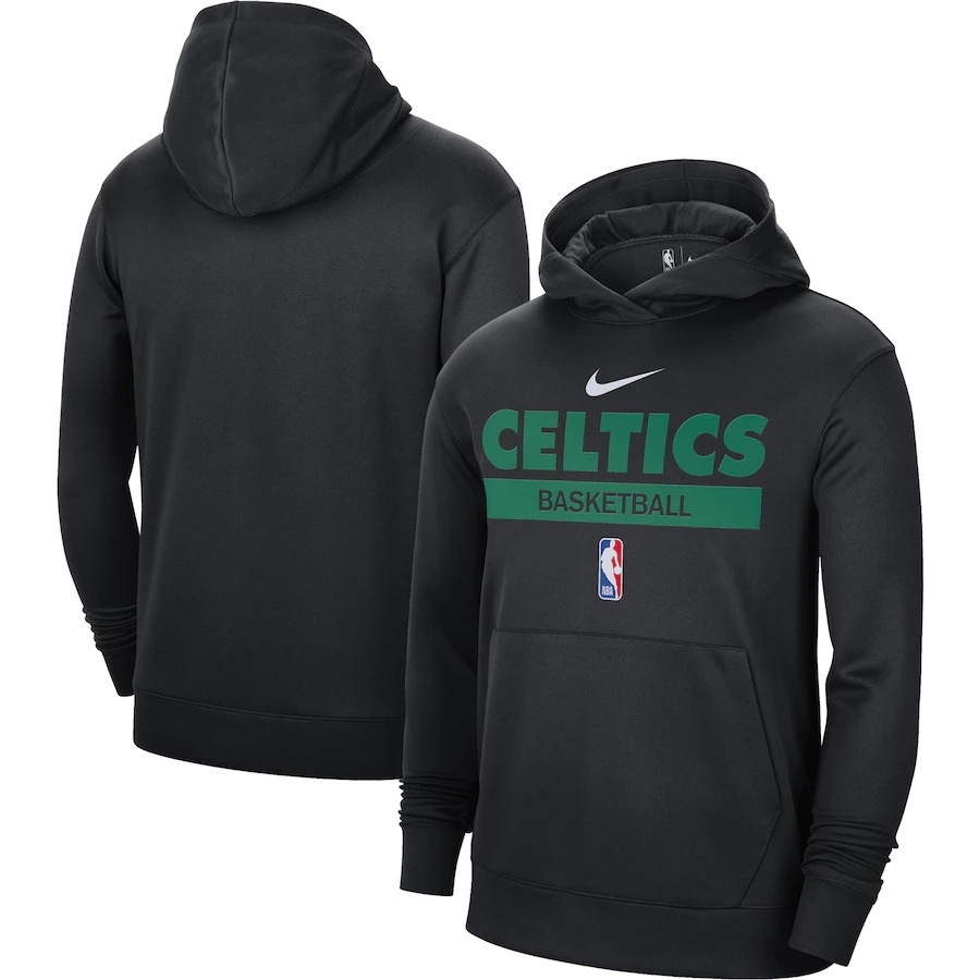 Men's Boston Celtics 2022/23 Spotlight On-Court Practice Performance Pullover Hoodie