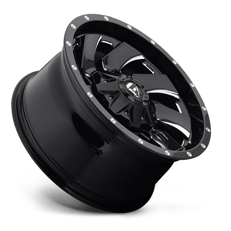 18x9 Black Milled Wheel Fuel Cleaver D574 6x135 6x5.5 1